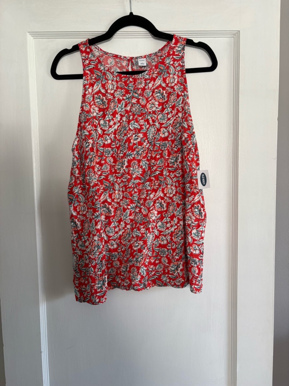 NWT Old Navy Women's Sleeveless Floral Tank Top Size Large